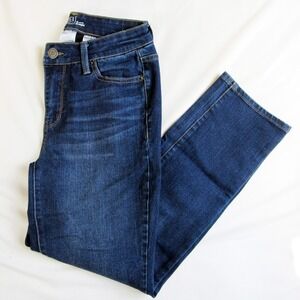 Time and Tru Straight Jeans Dark Wash Women's Size 6 Petite